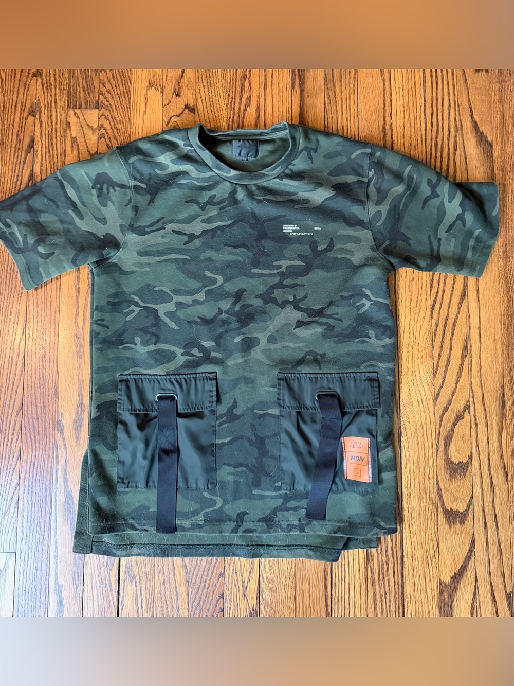 Men's Musium Div Camo short Sleeve Pocket Tee | medium